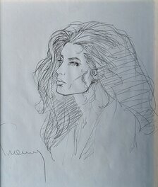 Philippe Francq - Largo Winch : Domenica - Illustration originale