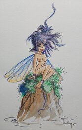 Philippe Luguy - Fée - Illustration originale