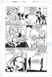 John McCrea - Superboy vol.4 #98 Page 21 Original Art - Planche originale