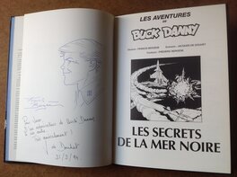 La Dédicace pleine page dans le TT du BUCK DANNY 45