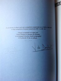 Le Justificatif de ce TT bien complet de tout .