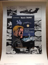 Le TT Grand Format Nickel et sa Sérigraphie de La Planche 13 correspondante avec le même N° que La BD