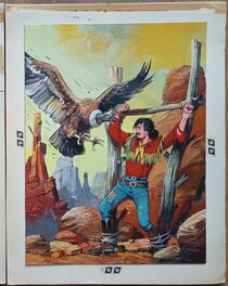 - - Lasso Sonderheft - Illustration originale