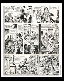 Jean-Claude Mézières - Sur les terres truquées - Planche originale