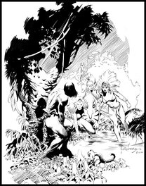 Tom Grindberg - Tarzan illustration by Tom Grindberg - Original Illustration