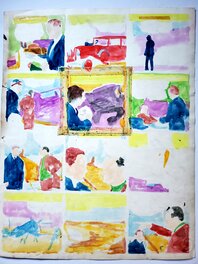Couleur au dos de la planche Couleur au dos de la planche