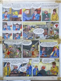 Guide couleur sur feuille vellum avec indicatif aux crayons Guide couleur sur feuille vellum avec indicatif aux crayons