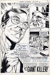Gil Kane - Teen Titans 19 Page 2 - Comic Strip