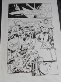 Rick Leonardi - Superman - Planche originale