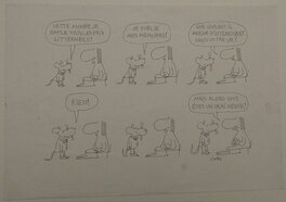 Copi - Revoir Copi pour les prix littéraires - un grand souvenir de lecture - Original Illustration