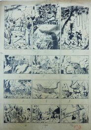 Robba - Robert Victor Bagage - Yvon & Toni - Planche originale