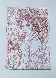 Cristina Fabris - Printemps - Original Illustration