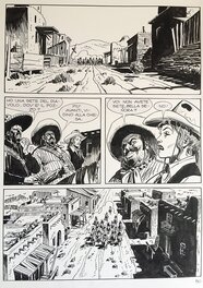 José Ortiz - Ortiz, Tex#541,Il tresoro della miniera , planche n°50, 2005. - Comic Strip