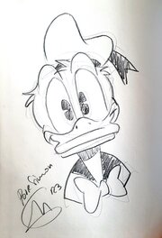 Dédicace Donald Duck - Ferran Rodriguez