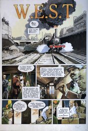 Christian Rossi - " West " - Comic Strip