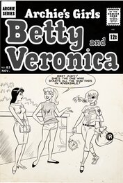 Dan De Carlo - Betty and Veronica #83 Cover by Dan Decarlo - Couverture originale