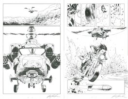 Comic Strip - Kali - Double planche p64 & p65