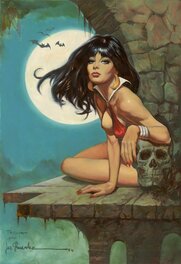 Lucas Troya - Vampirella - Illustration originale