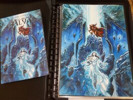 Gwendal Lemercier - Couverture originale les arcanes d'alya - gwendal lemercier - Couverture originale