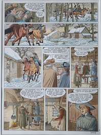 André Juillard - Les 7 vies de l'Epervier - Planche originale