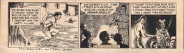 John Celardo - Tarzan Daily strip 7287 - 1962 - Planche originale