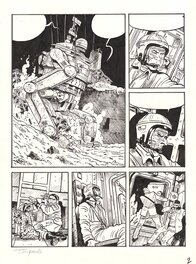 Hervé Tanquerelle - Le dernier Atlas - Tome 2 - Planche originale