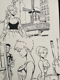 Félix Meynet - Mirabelle - Illustration originale