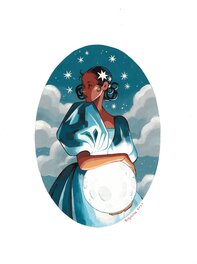 Sibylline Meynet - Lumière de la Nuit - Original Illustration