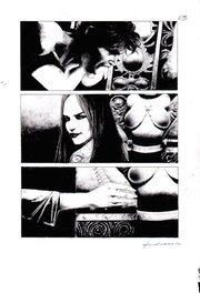 Corrado Roi - DYLAN DOG 445 "Xenon" page 67. - Planche originale