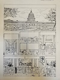 Gilles Chaillet - Lefranc - Le vol du Spirit - Comic Strip