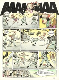 Merwan - Mécanique céleste - Planche originale