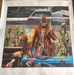 gioart - Iron Maiden Stranger in a strange land - Original Illustration