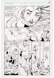 Alan Davis - Excalibur 43 pag 24 - Planche originale