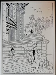 Baudouin Deville - Kathleen a la bourse - Comic Strip