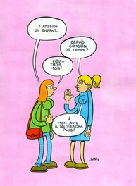 J'attends un enfant.