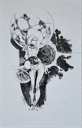 Mathieu Lauffray - Laureline - Original Illustration