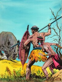 Paolo Ongaro - Le fils du lion - Couverture originale