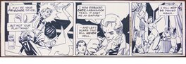 Gil Kane - Star HAWKS planche originale strip du dessinateur américain Gil KANE - Planche originale