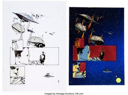 Olivier Vatine - Star Wars - Le cycle de Thrawn - Planche originale