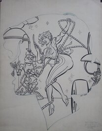 Jean-Pierre Danard - Arlette - Illustration originale