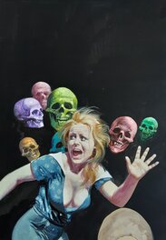 Original Cover - "Mort en polychromie" – Terrificolor – Couverture Elvifrance