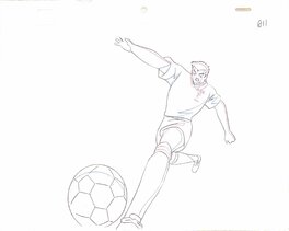 Yōichi Takahashi - Captain Tsubasa - Doga - Œuvre originale