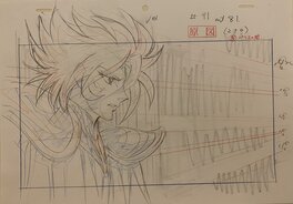 Masami Kurumada - Saint Seyia - Layout - Original art