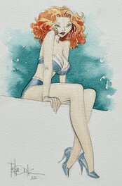 Jean-Baptiste Andréae - Escarpins - Illustration originale