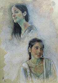 Fabrice Le Hénanff - Recherches de personnages - Original art