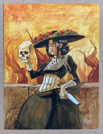Arnaud Michel - Becky Stillborn - Illustration originale