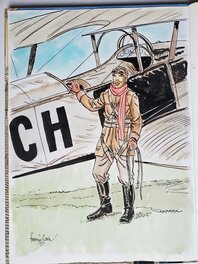 Francis Carin - VICTOR SACKVILLE T13 MONSIEUR TADJEFF - Original Illustration