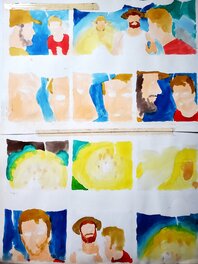 Couleur au dos de la planche Couleur au dos de la planche