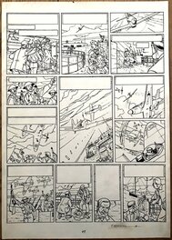 Teun Berserik - Berserik, Teun - Blake & Mortimer T25 - La Vallée des Immortels 1 - 2018 - Planche originale
