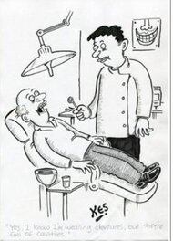 Kes - Chez le dentiste 6 - Planche originale